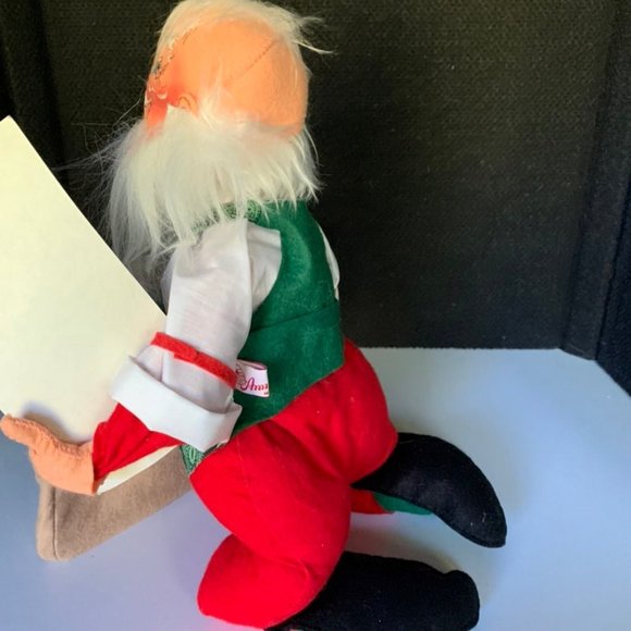 Annalee Holiday figurine Xmas Santa Mail 1991 post office letter carrier Doll. - Picture 8 of 10